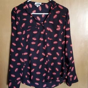 Portofino shirt from EXPRESS with fangs